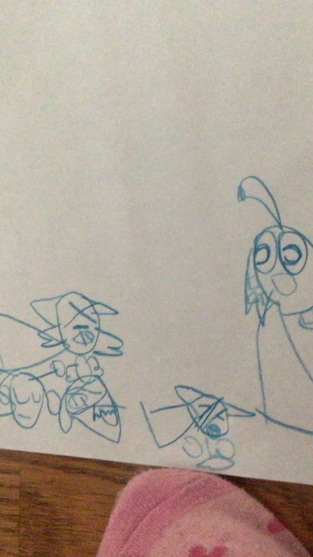 ai character: Aqua is shocked😰 background