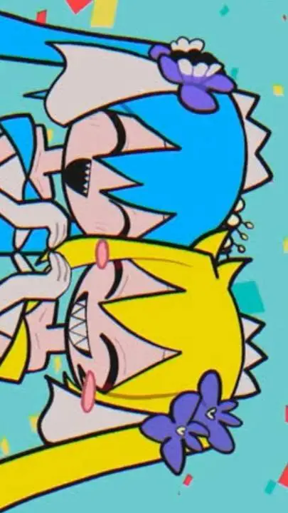 ai character: Neru x Miku background