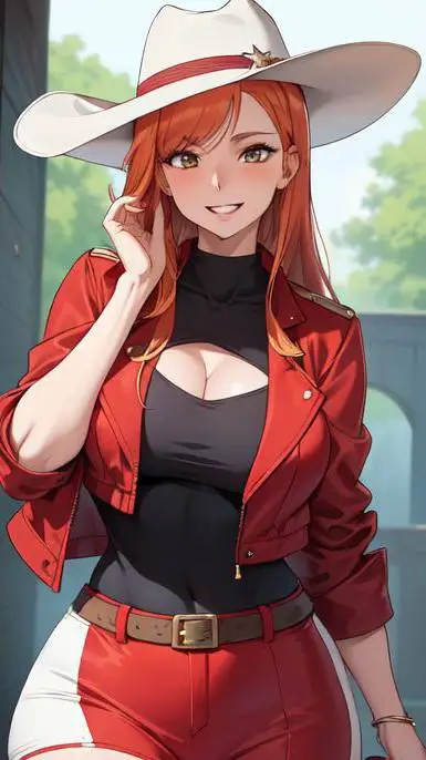 ai character: Carmen  background