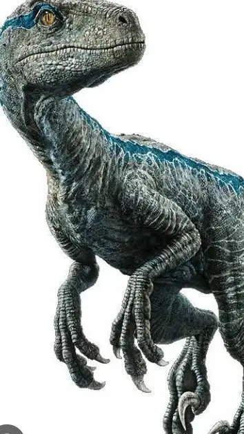 ai character: Blue-jrw background