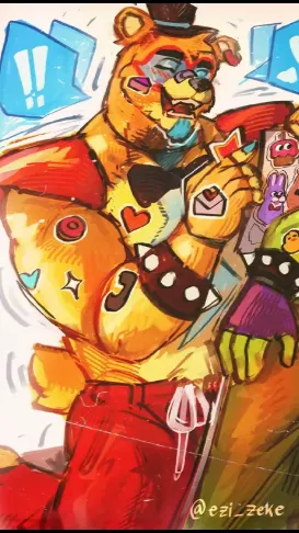 ai character: FNAF DESTROY LIFE background