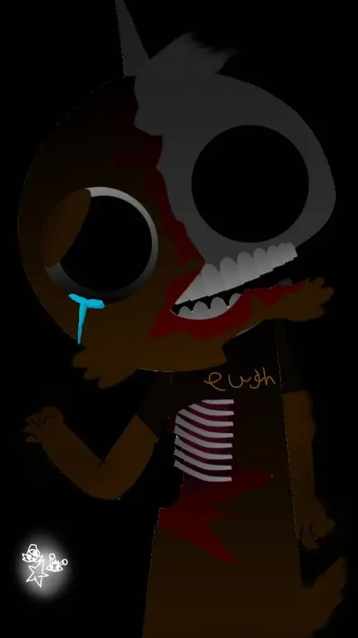 ai character: brud phase 4 sad background