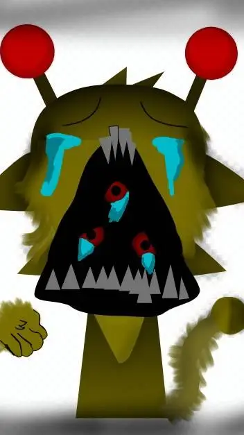 ai character: Simon phase 5 sad  background