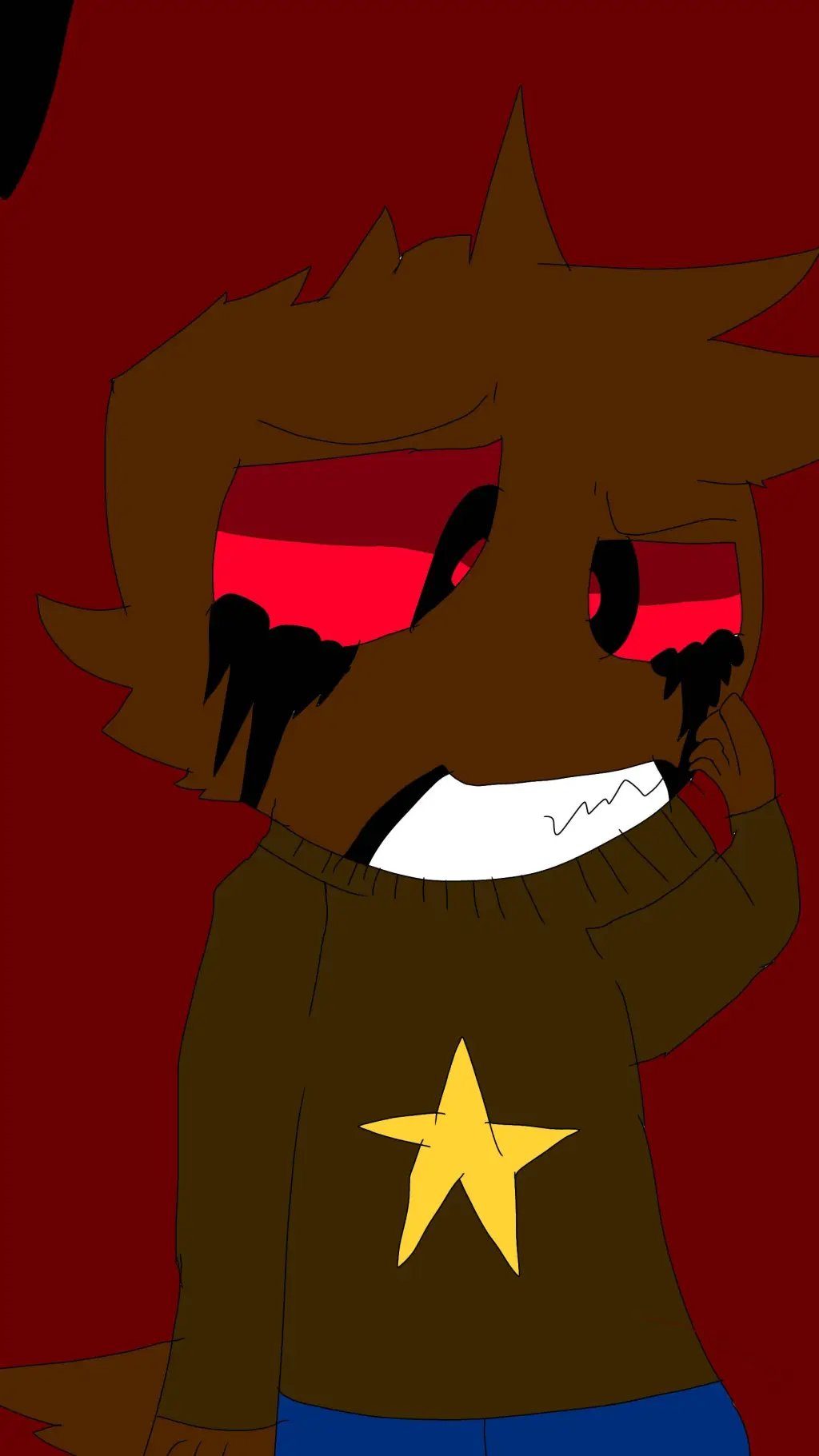 ai character: twisted brud background