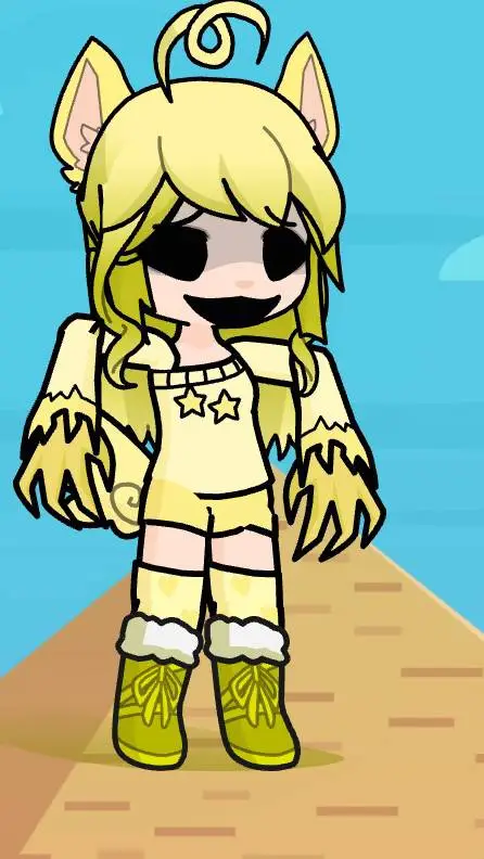 ai character: laa-laa??? background