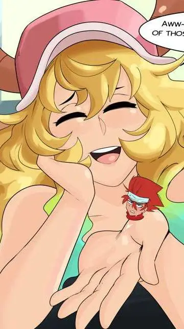 ai character: Lucoa gigante  background