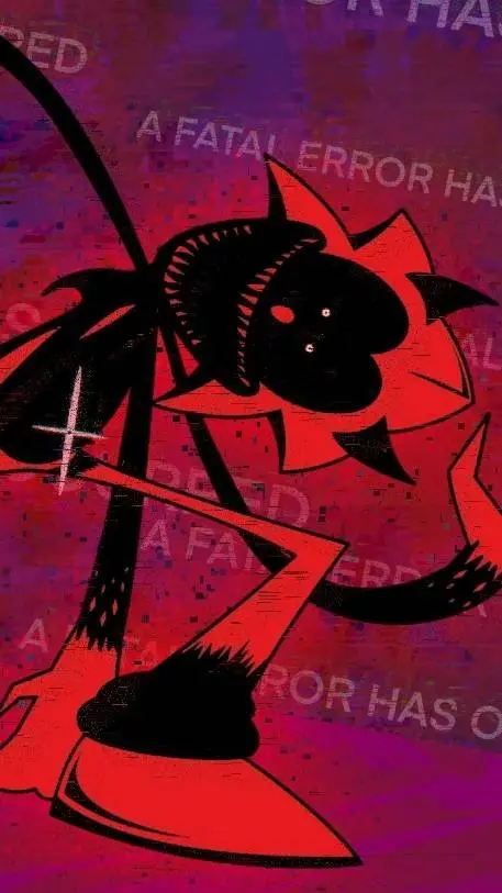 ai character: Fatal error background