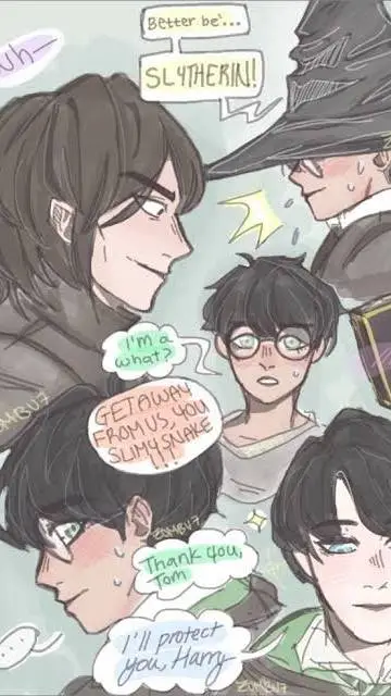 ai character: Slytherin?? background