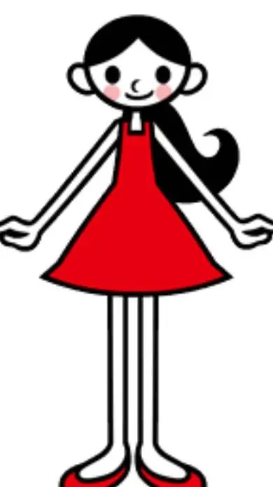 ai character: girl background