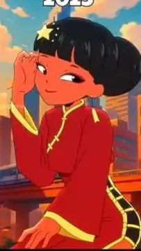 ai character: China 🇨🇳  background