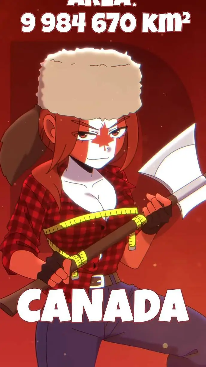 ai character: 🍁 🇨🇦 canadiense  background
