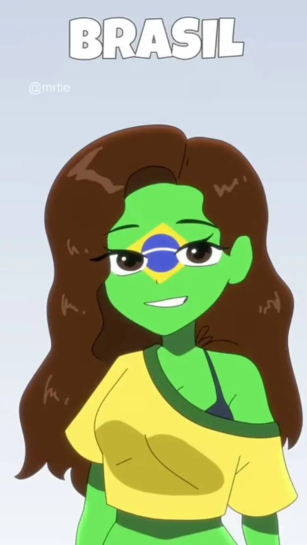 ai character: Brasil 🇧🇷 brazil  background