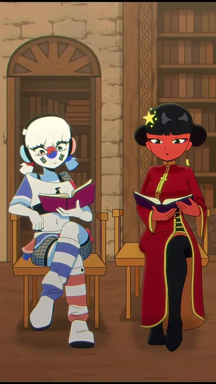 ai character: korea China 🇨🇳 🇰🇷  background