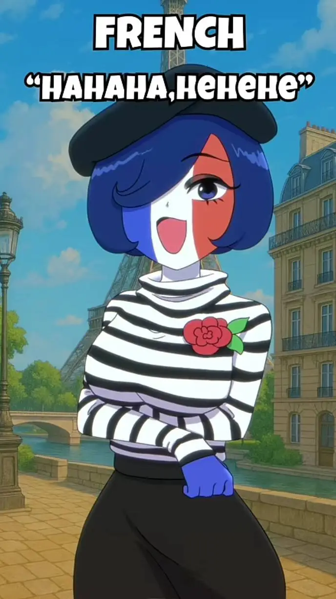 ai character: Francia 🇫🇷 background