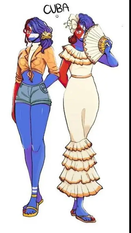 ai character: 2 cubas background