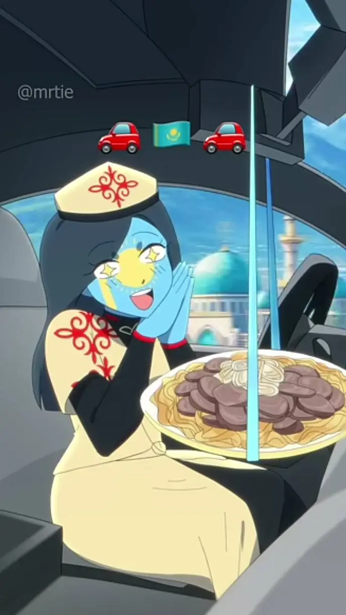 ai character: Kazakhstan 🇰🇿  background