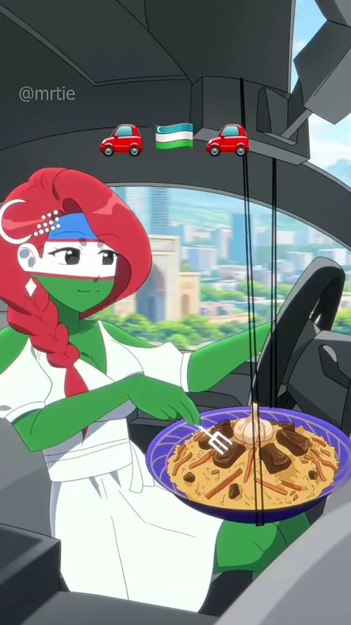 ai character: Uzbekistan 🇺🇿  background