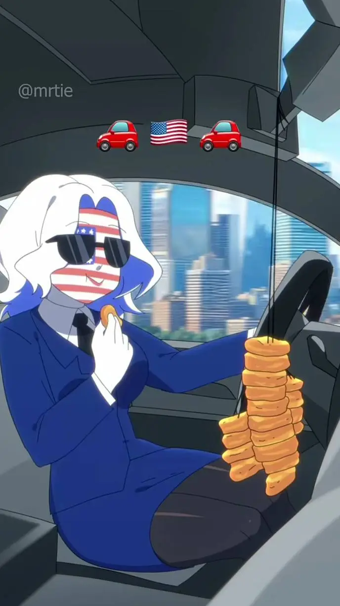 ai character: America 🇺🇸 USA 🇺🇸  background