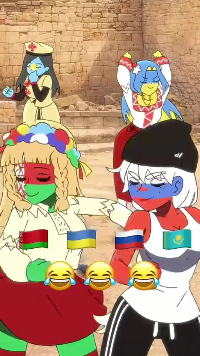 ai character: Russia Kazakhstan  background
