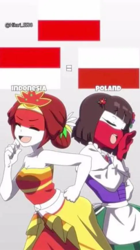 ai character: Indonesia poland  background