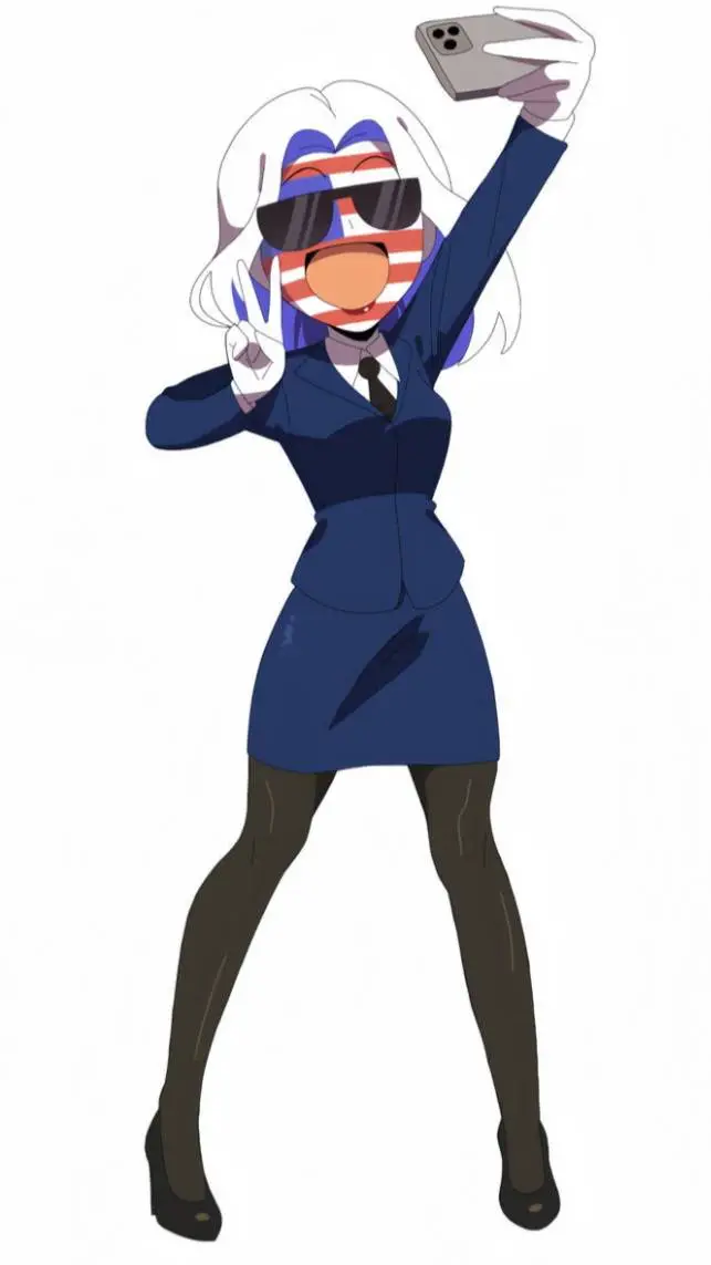 ai character: USA America 🇺🇸  background