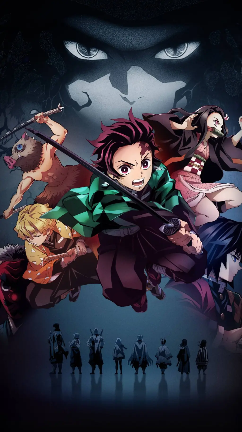 ai character: kimetsu no yaiba background