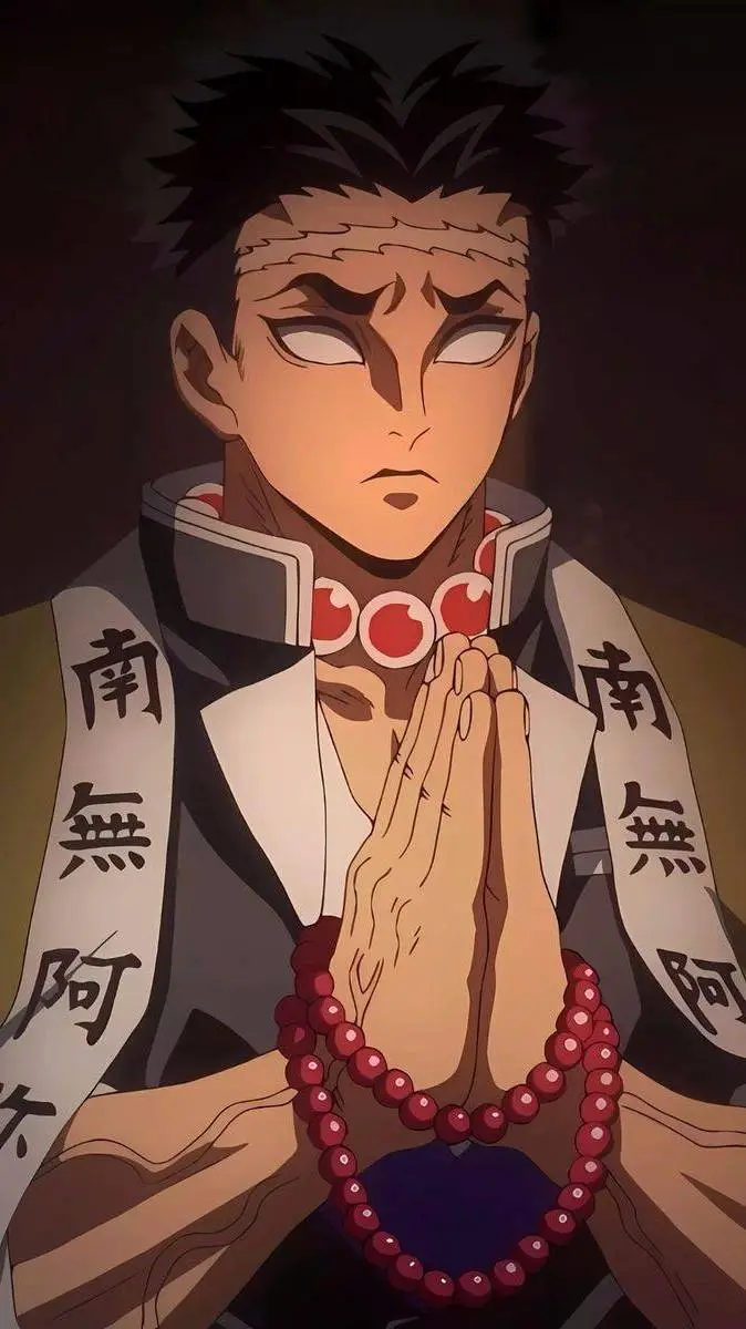 ai character: gyomei,tren mugen background