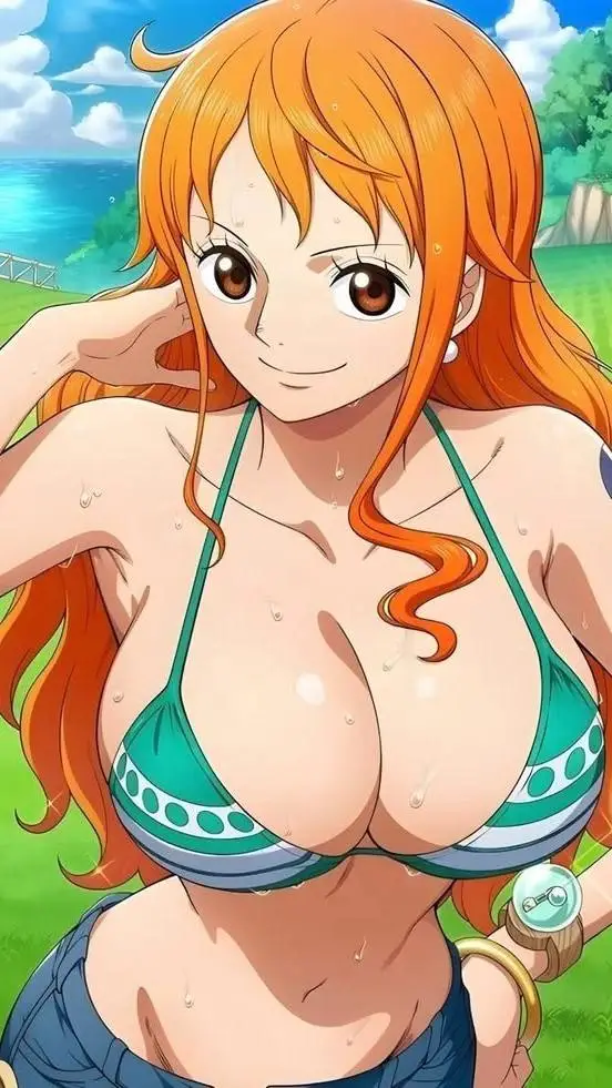 ai character: Nami  background
