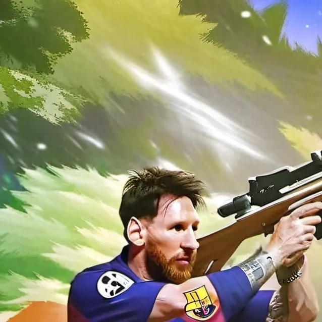 chat with ai character: messi agresiva
