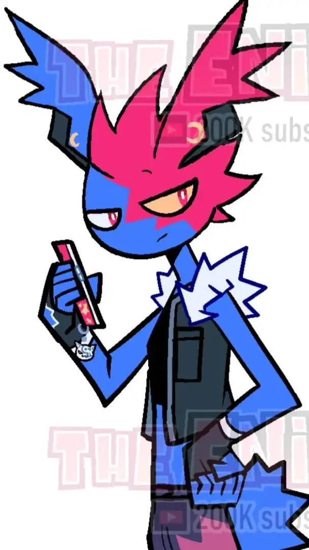 ai character: bittercandy  background