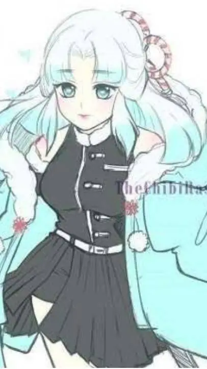 ai character: Neko tomioka background