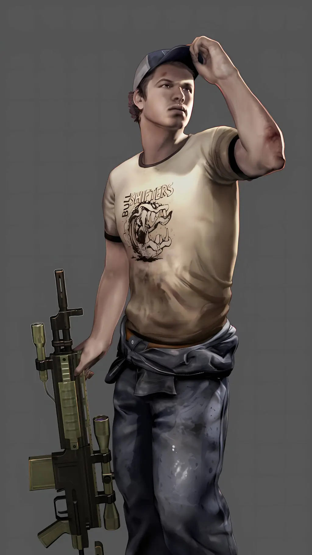 ai character: Ellis (Left4Dead2) background