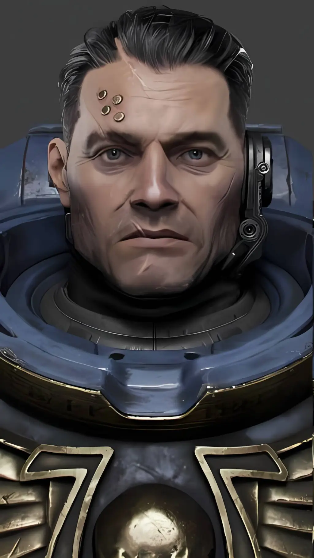 ai character: Capitan Titus  background
