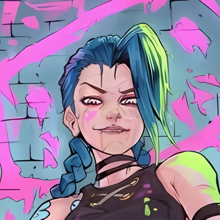 chat with ai character: Jinx (Arcane)