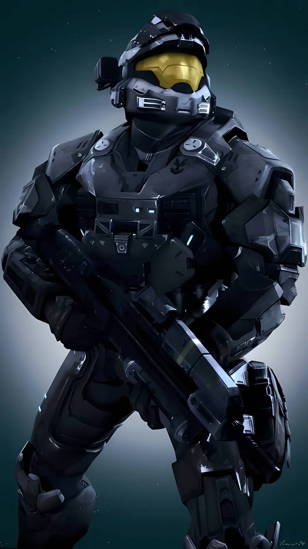 ai character: Noble 6 (Halo) background