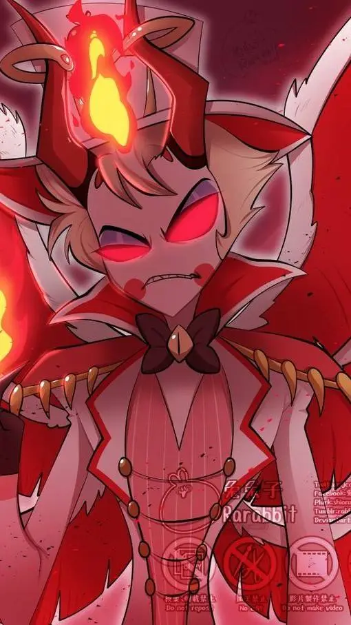 ai character:  lucifer 😈 👑 background