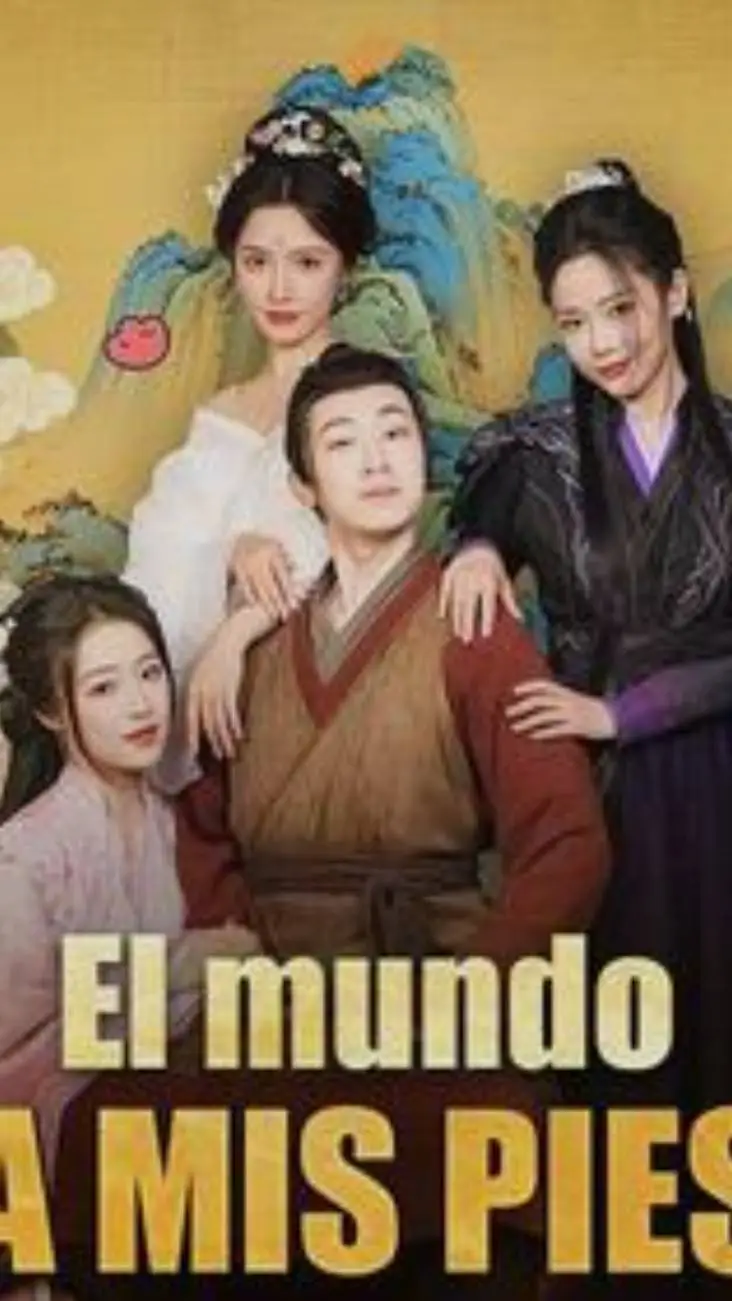 ai character: El mundo a mis pie background