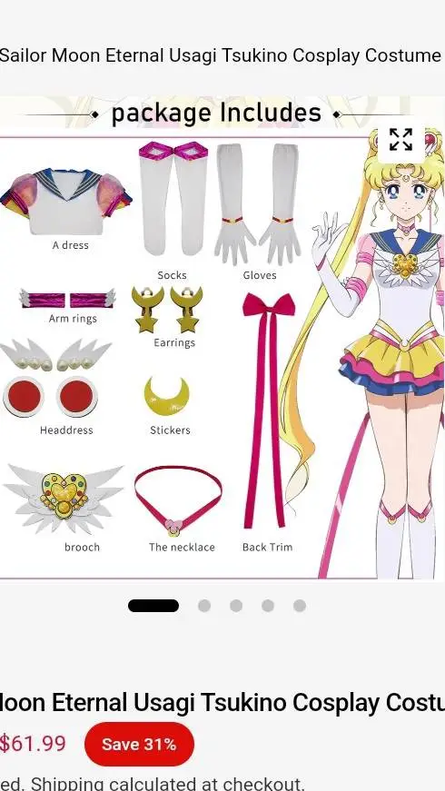 ai character: Sailormooncostume background