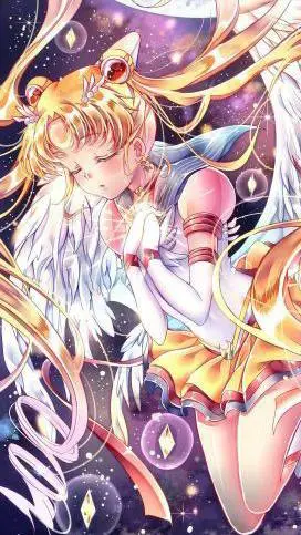 ai character: 🌙sailor moon🌙 background