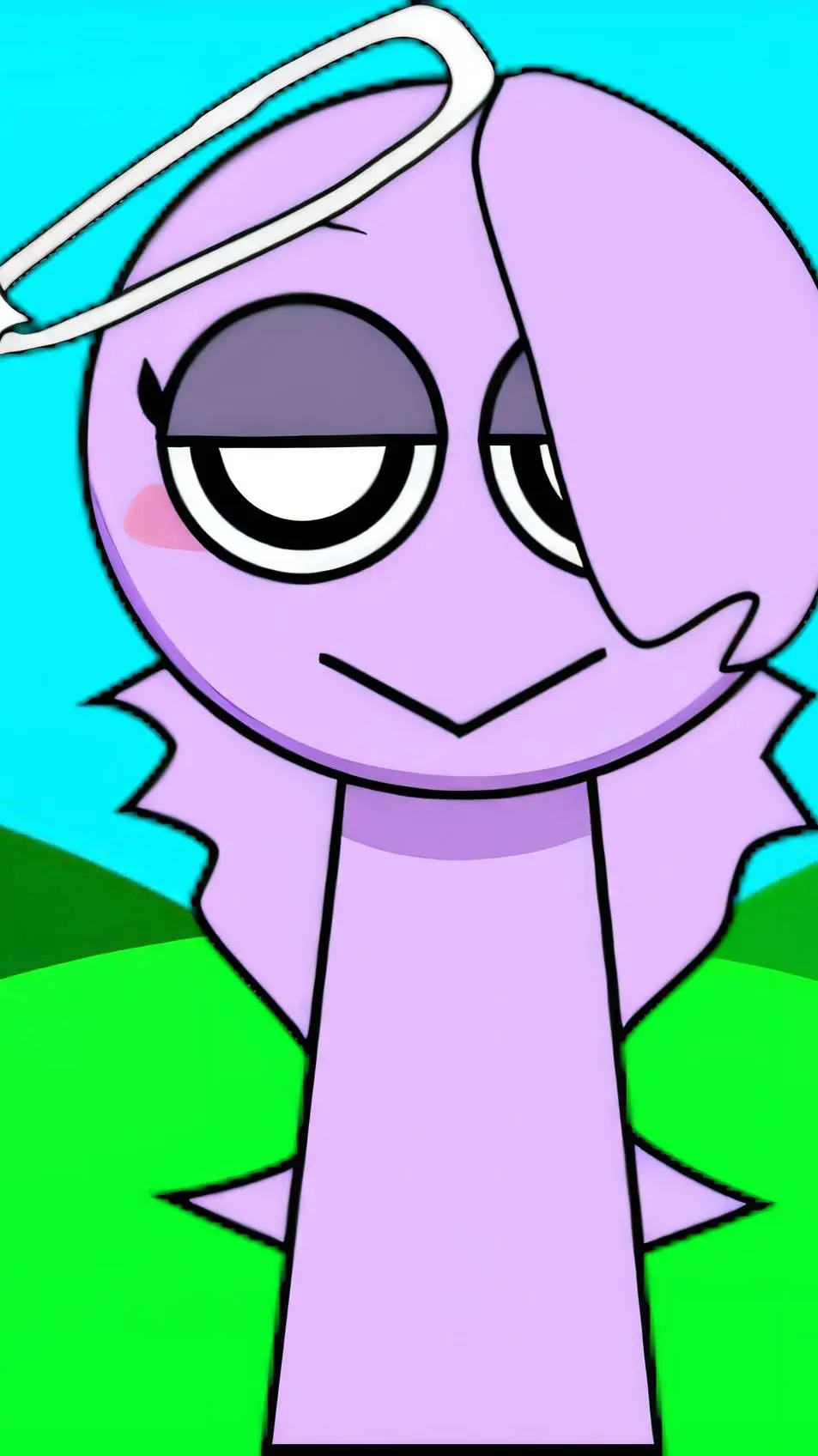 ai character: rose background