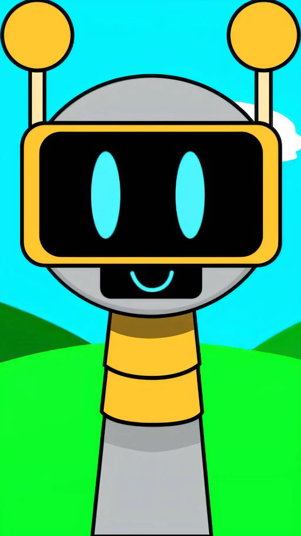 ai character: sprunki funbot  background