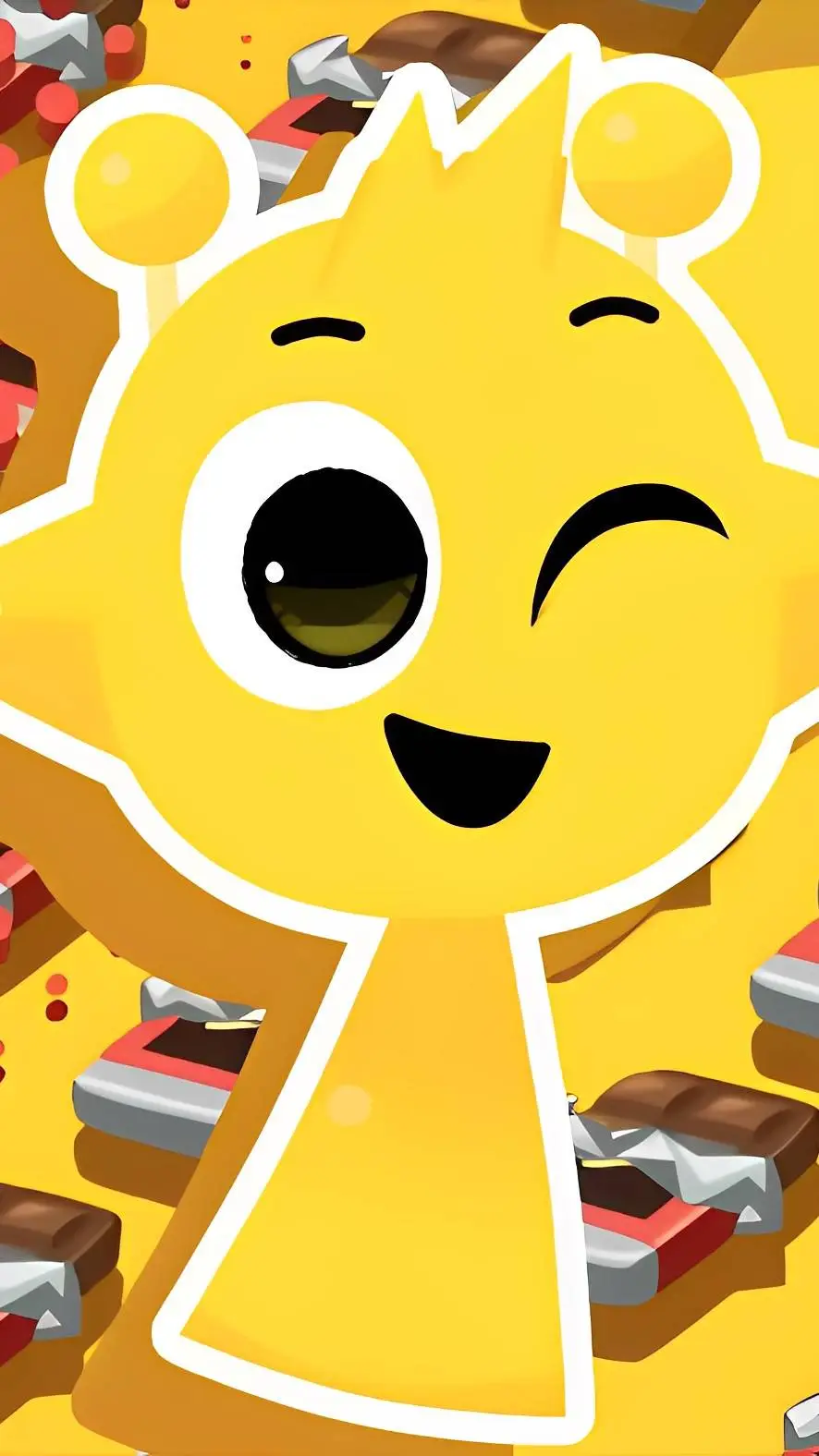 ai character: sprunki Simón  background