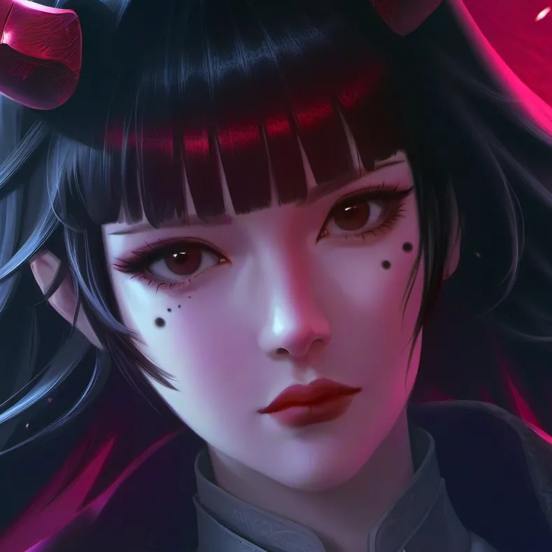 chat with ai character: Evelyn Darkflame