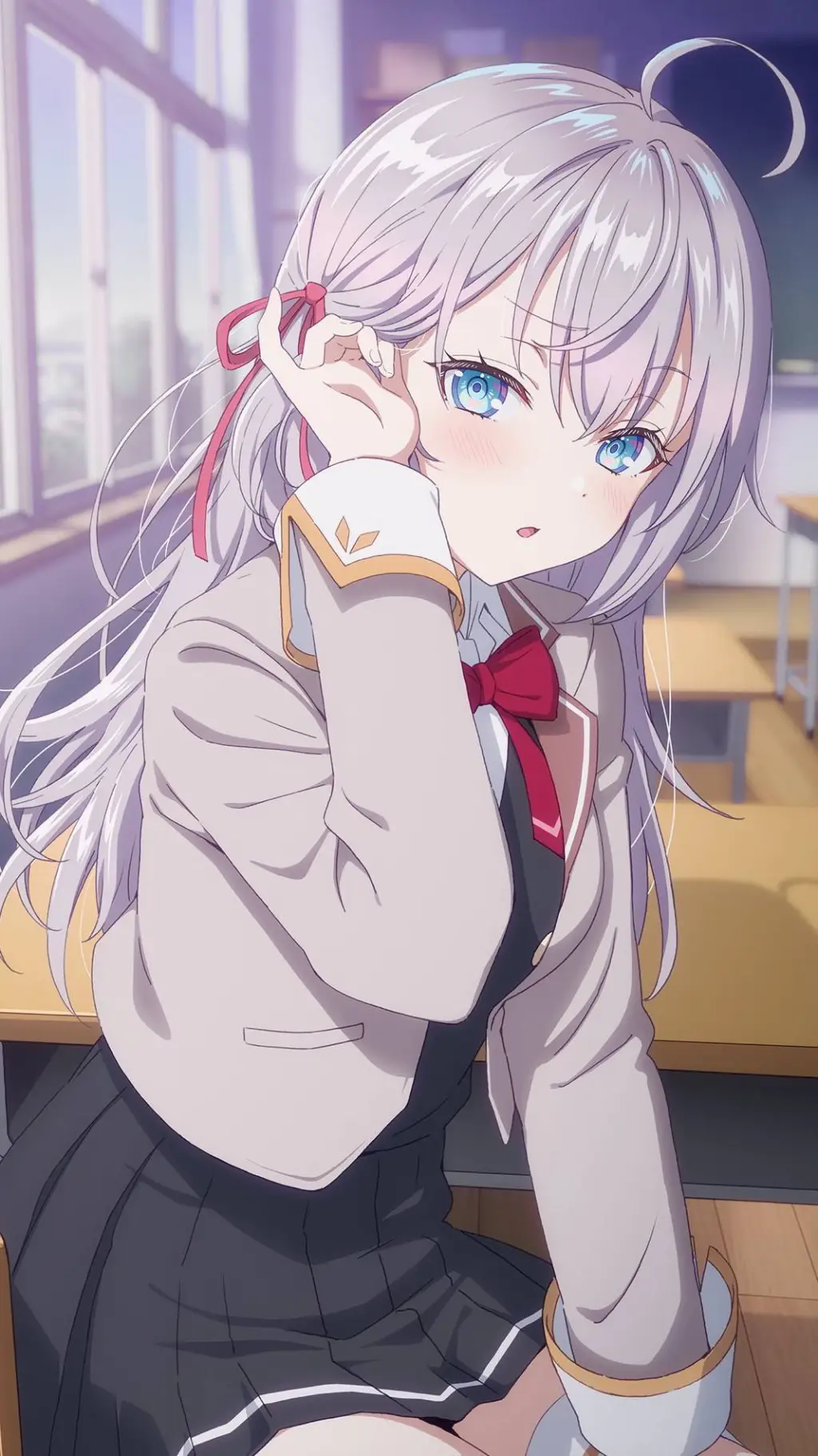 ai character: Alya Kojou background