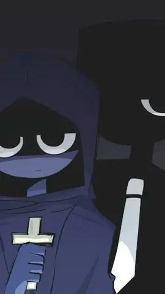 ai character: black and jevin background