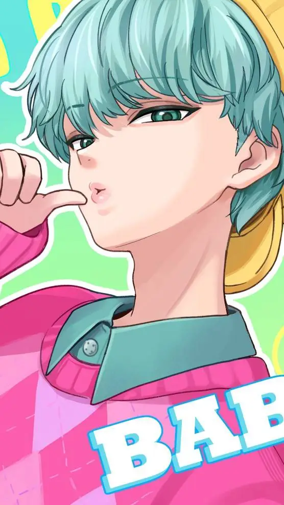 ai character: BABY SAJA background