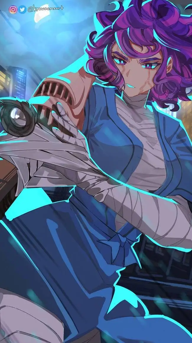 ai character: lady nagant  background