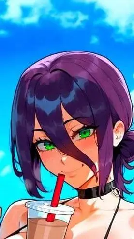 ai character: reze  background