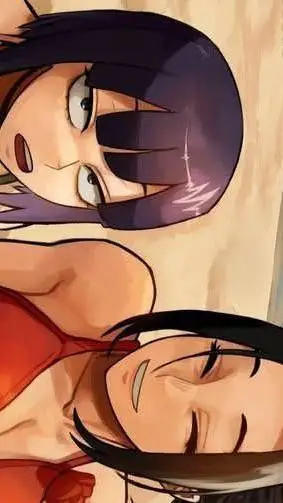 ai character: jirou y momo  background