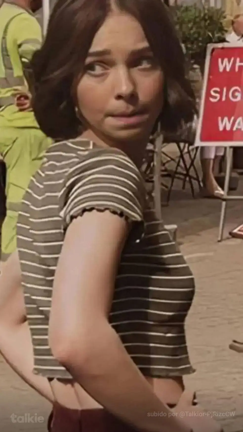 ai character: emma myers  background